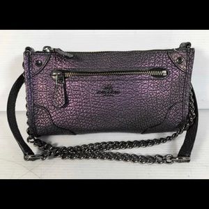 RARE! Coach Hologram Mickie Chain Shoulder or Crossbody F52646